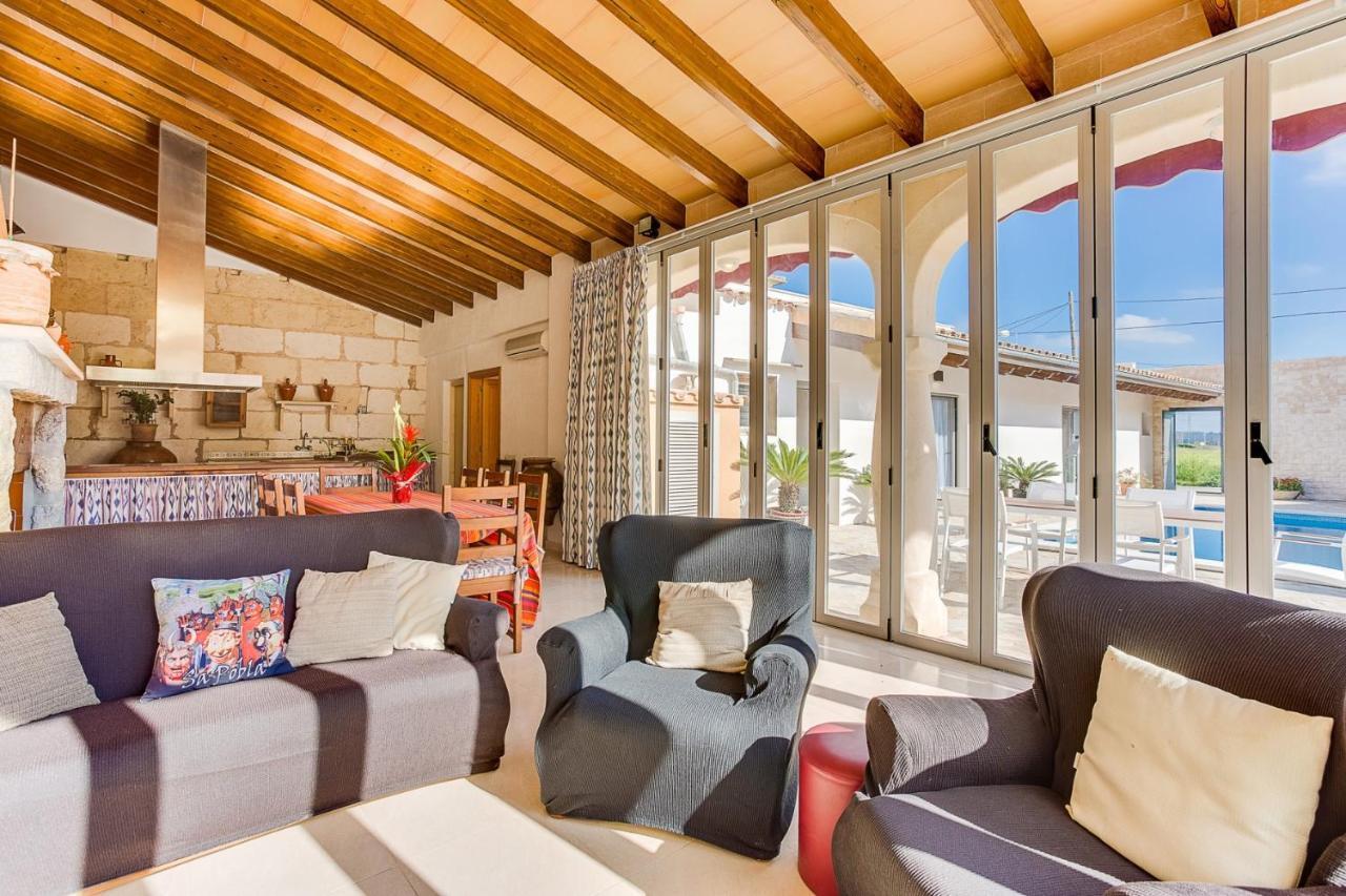 Villa Ca Na Pessina Sa Pobla Luaran gambar